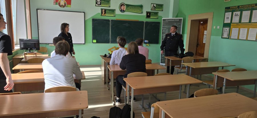 Встреча с настоящим профессионалом: профориентационное мероприятие в ГУО «Средняя школа №4 г. Волковыска»