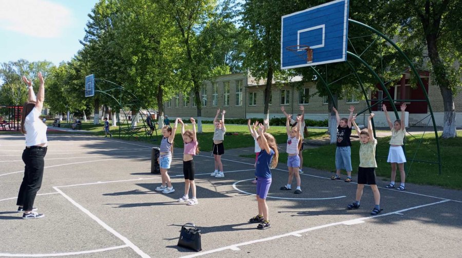 Второй день смены в 