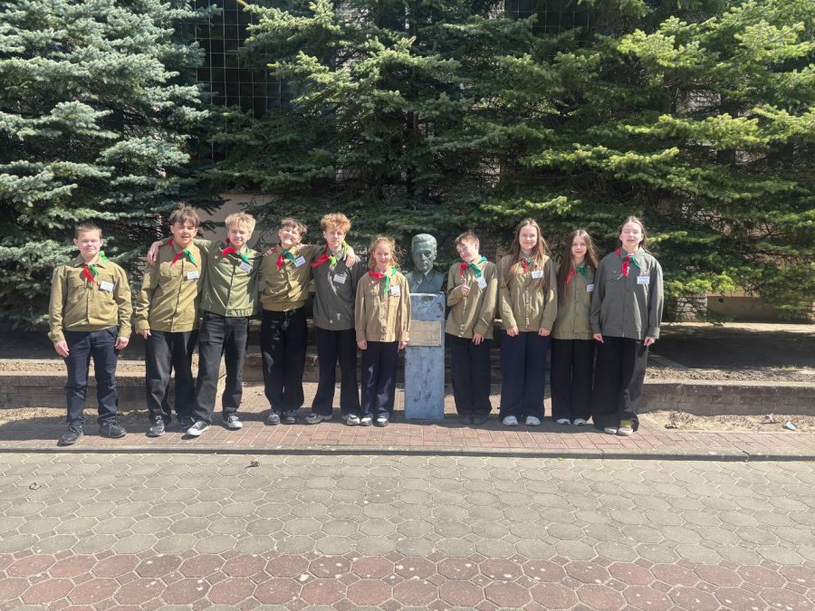 Военно-патриотическая игра «Зарница» в гимназии №1 города Волковыска