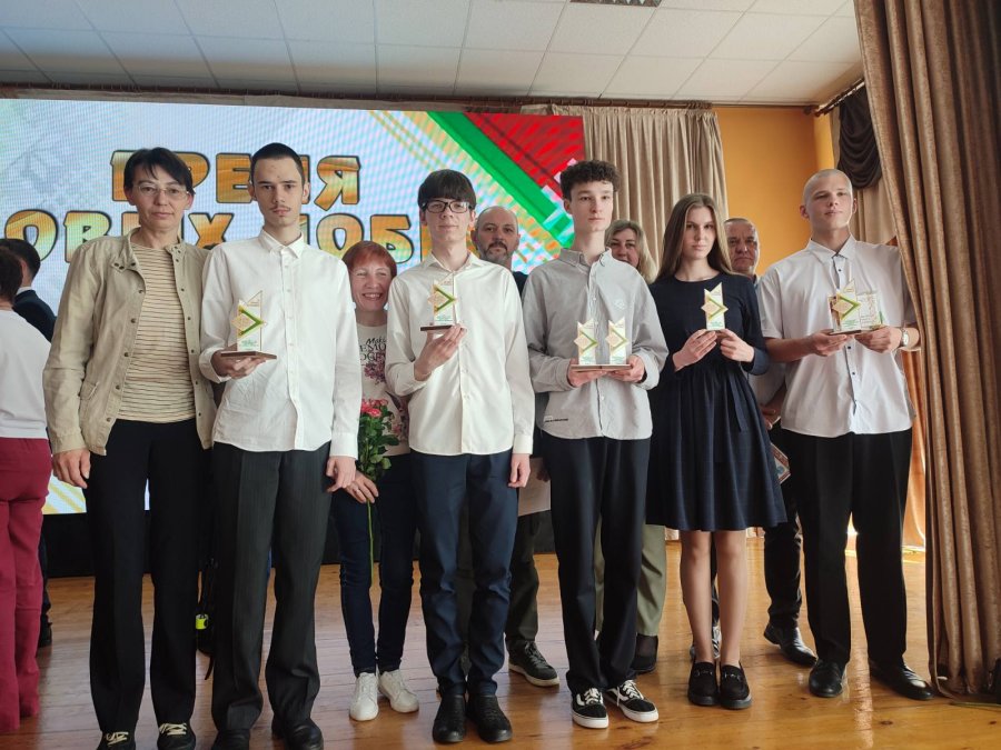 Торжественное чествование победителей