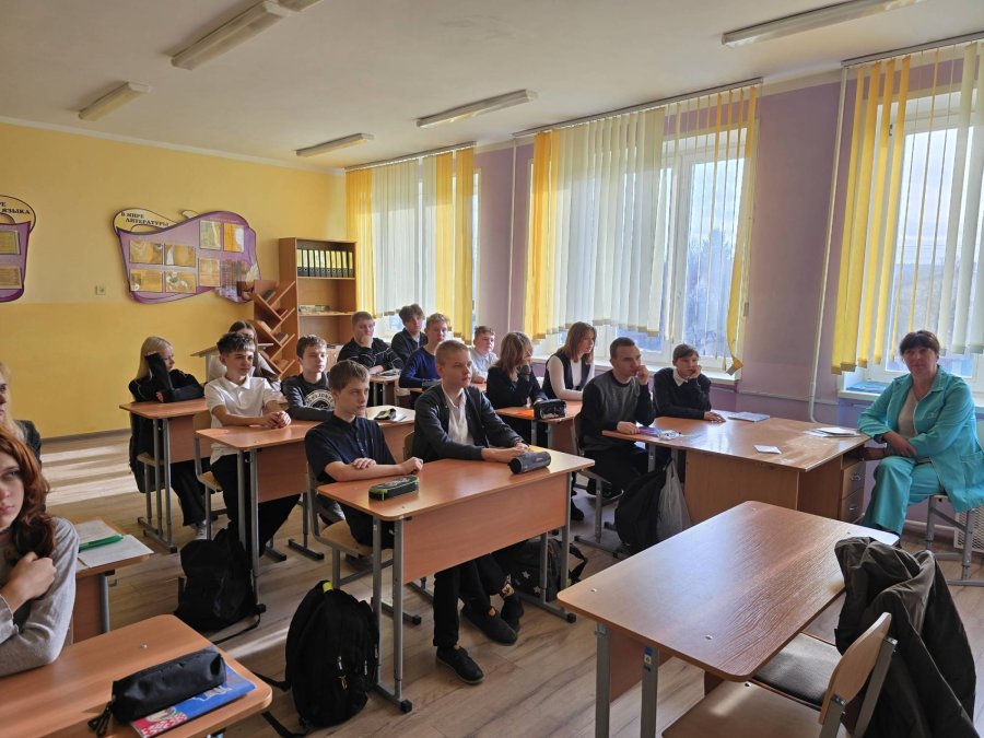 Диалоговая площадка «Молодёжь против наркотиков» в ГУО «Средняя школа №4 г. Волковыска».