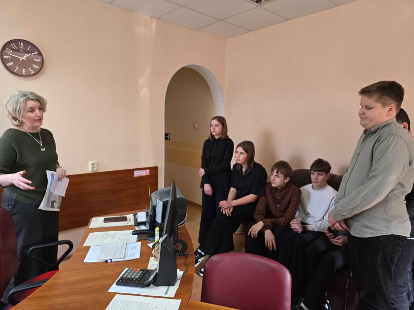 Экскурсия в редакцию газеты 