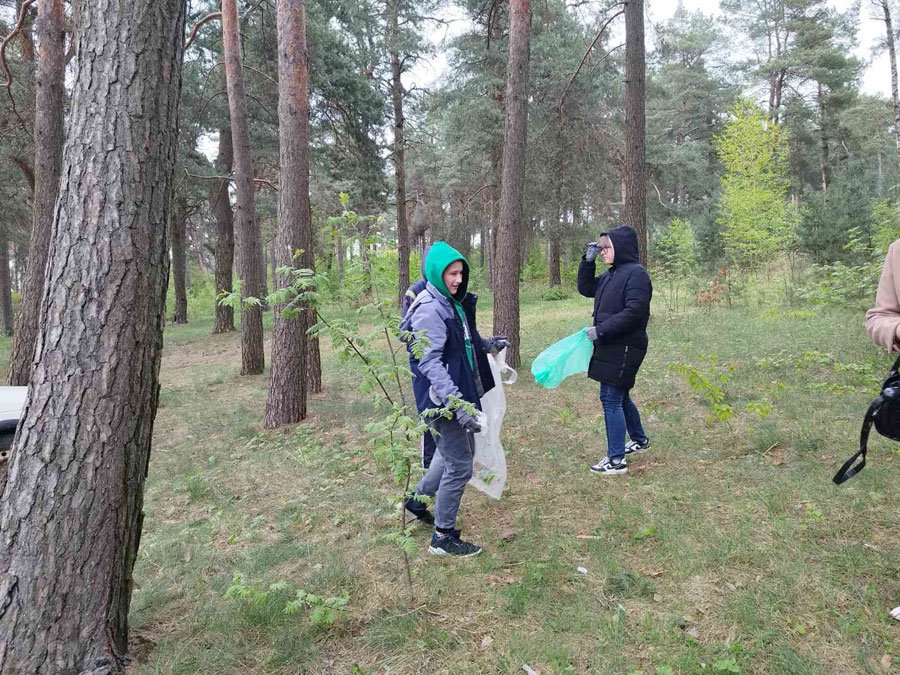 «Лес-наше богатство» в рамках патриотического марафона трудового  воспитания «А что ТЫ сделал для Беларуси?» 